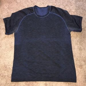 Grey and black lululemon shirt